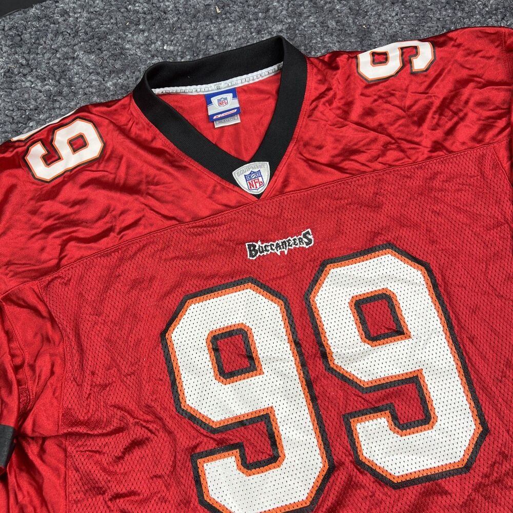 Tampa Bay Buccaneers Warren Sapp #99 NFL Football Jersey Reebok 2XL GUC